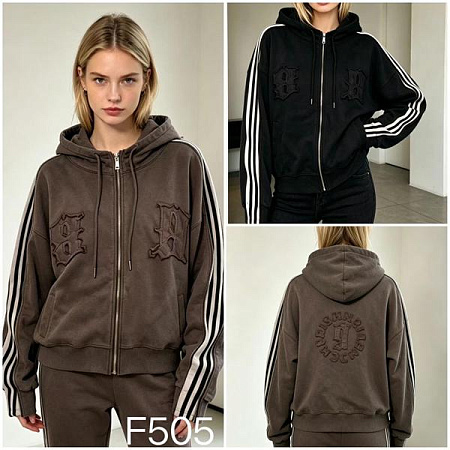Кофта Спорт Saint Wish F505 black - делук