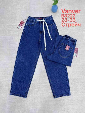 Джинсы Vanver B8222 blue - делук