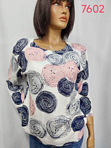 Свитер Lida 7602 blue - делук
