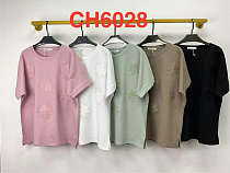 Футболка Saint Wish CH6028 mix - делук