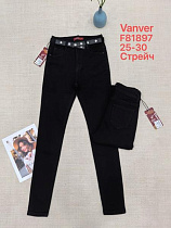 Джинсы Jeans Club F81897 black - делук