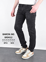 Джинсы God Baron BR9412 black - делук
