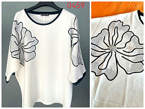 Свитер Lida 0459 white - делук