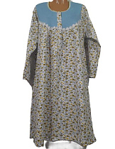 Ночнушка Akvarel A196 l.grey - делук