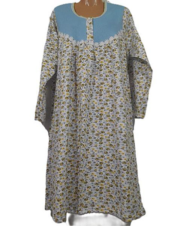 Ночнушка Akvarel A196 l.grey - делук