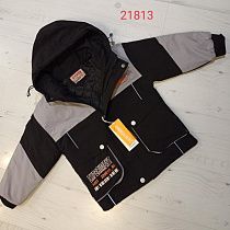 Куртка 21813 black-grey