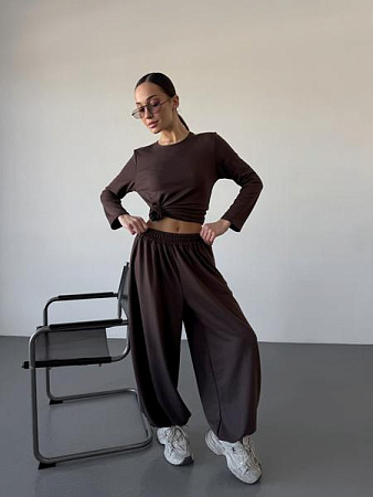 Костюм Arina 2499 brown - делук