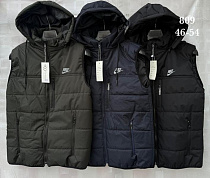 Жилетка Shon S2609 navy - делук