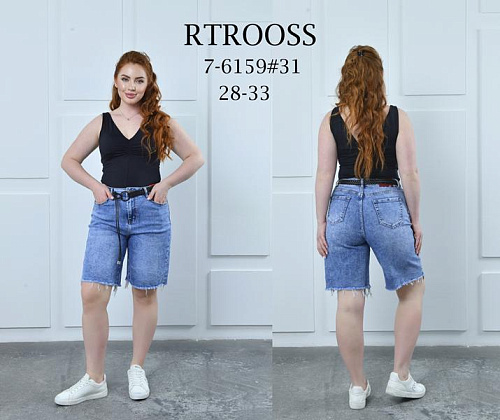 Шорты Jeans Club 6159 l.blue - делук