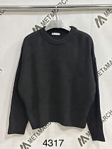 Свитер Met&March 4317 black - делук