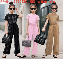 Костюм Спорт Chicwear 876 brown - делук