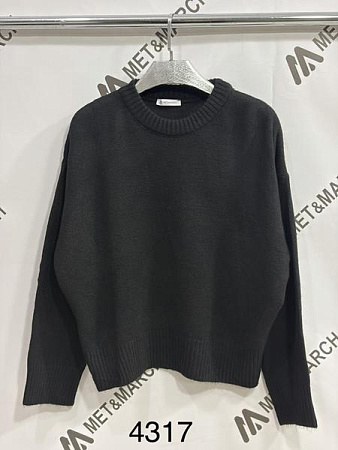 Свитер Met&March 4317 black - делук