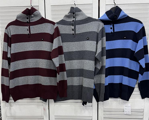 Свитер Divo DV380 grey-brown - делук