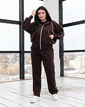 Костюм Спорт Azna Д139 brown - делук
