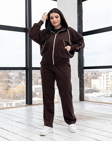 Костюм Спорт Azna Д139 brown - делук