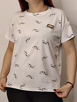 Футболка Kosta KS214 white - делук