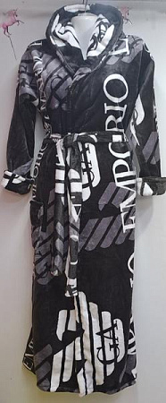 Халат Romeo Life RL940 black - делук