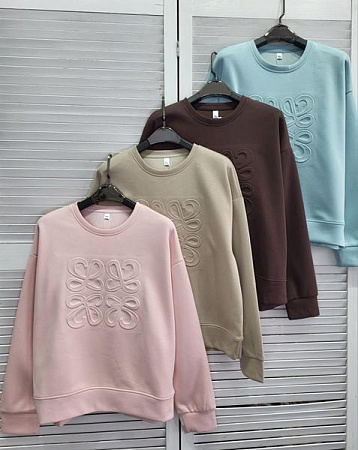 Свитер Style Nadezhda 834 brown - делук