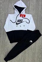 Костюм Спорт Mirwear Kids 254-3N black-white - делук