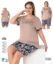 Пижама Cotpark 14750 nude - делук