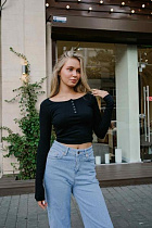 Топ Little Secret 500201 black - делук