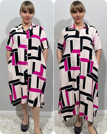 Платье Loyard CL7582 peach - делук