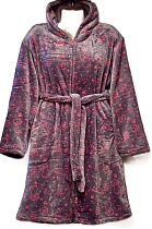 Халат Homewear H115 grey-pink - делук