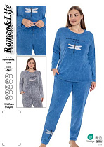 Пижама Trikotag 6168 grey - делук