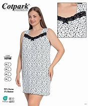 Ночнушка Cotpark 10700 white - делук