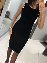 Платье Comod 68376 black - делук