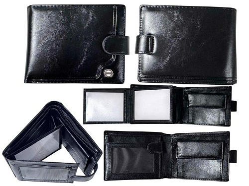 Кошелек Trendshop 17-538-3 black - делук