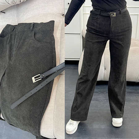 Штаны Sofi Cor 9072 d.grey - делук