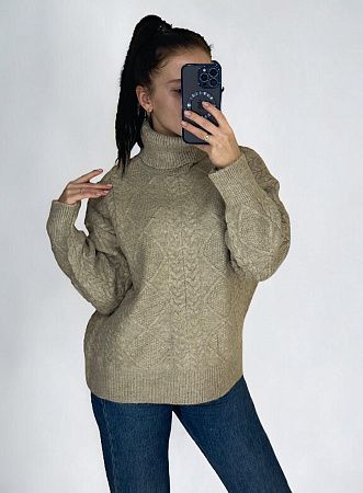 Свитер Novetly Store 26378 khaki - делук