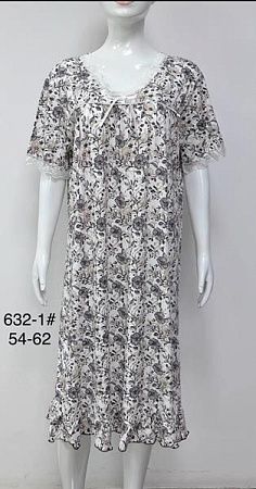 Ночнушка Fili Wear 632-1 grey - делук