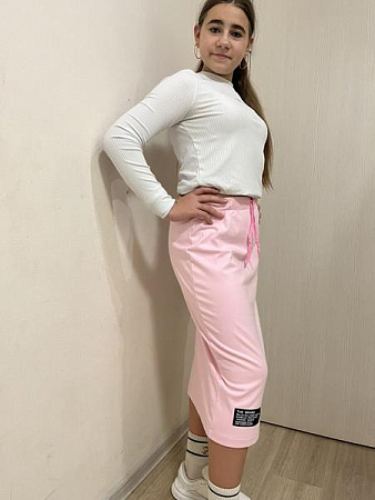 Юбка Moda School M224 pink - делук