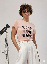 Футболка Iraopt IR193 beige - делук