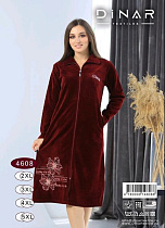 Халат Romeo Life 4608-1 wine - делук
