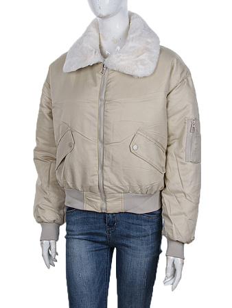 Куртка Obuv Ok2 17115 (12047) l.beige - делук