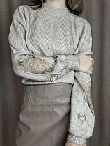 Свитер Kosta 7176 l.grey - делук