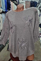 Свитер Julia JL1031 grey - делук