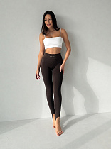 Лосины Sport Style 53661 d.brown - делук