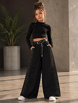 Джинсы Major Kids 2243 black - делук