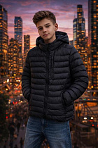 Куртка Major Kids 2810 black - делук