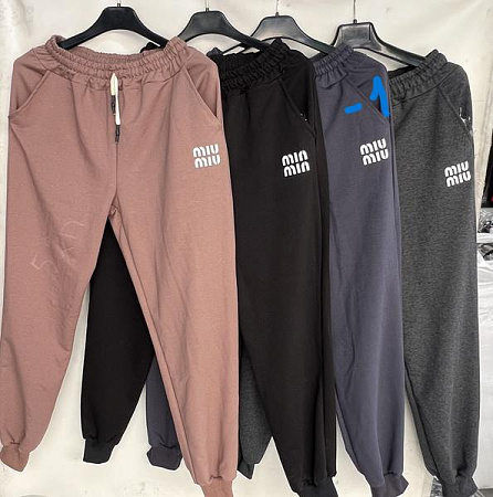 Штаны Спорт Tran TR591-1 grey - делук