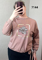 Свитер Fsn 7144 d.beige - делук