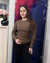 Свитер Style Nadezhda 30082-1 brown - делук