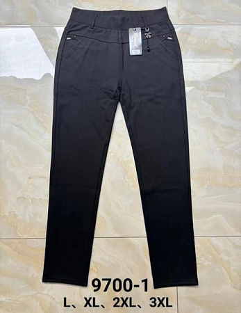 Штаны Спорт Kenalin 9700-1 black - делук