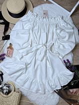 Платье Arina 1606 white - делук