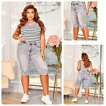 Бриджи Lady N 829-1 grey - делук