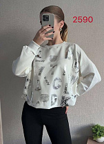 Свитер Fsn 2590 white - делук